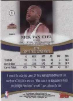 Back of Nick Van Exel