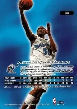 Back of Randell Jackson