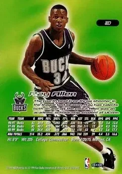 Back of Ray Allen