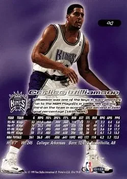 Back of Corliss Williamson
