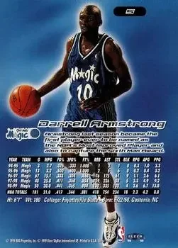 Back of Darrell Armstrong