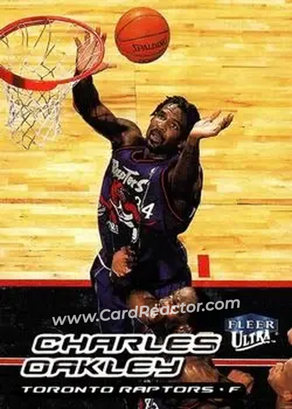 Front of Charles Oakley