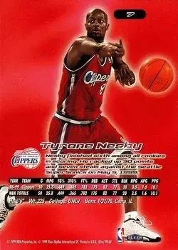 Back of Tyrone Nesby