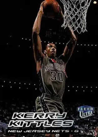 1999-00 Ultra #9 - Kerry Kittles - New Jersey Nets