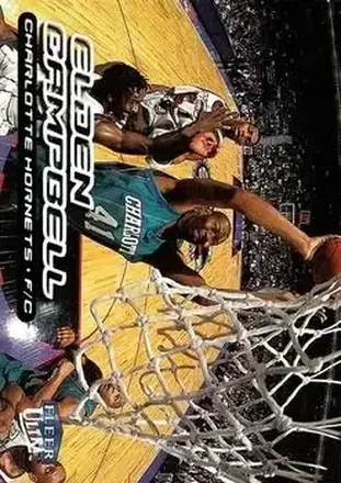 1999-00 Ultra #11 - Elden Campbell - Charlotte Hornets