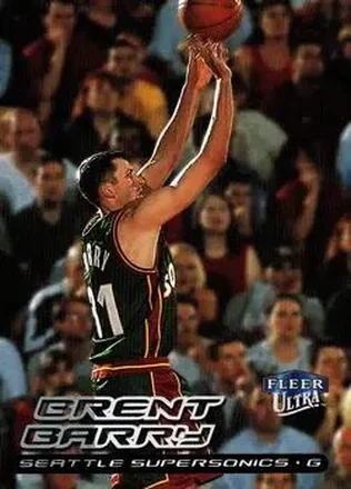 1999-00 Ultra #13 - Brent Barry - Seattle SuperSonics