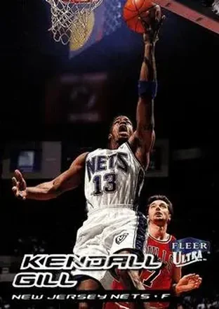 1999-00 Ultra #16 - Kendall Gill - New Jersey Nets