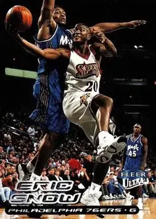 1999-00 Ultra #18 - Eric Snow - Philadelphia 76ers