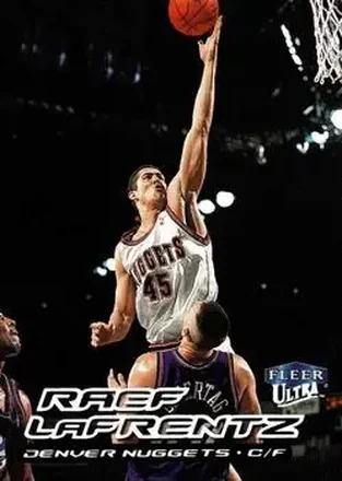 1999-00 Ultra #19 - Raef LaFrentz - Denver Nuggets