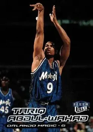 1999-00 Ultra #24 - Tariq Abdul-Wahad - Orlando Magic