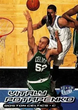 1999-00 Ultra #25 - Vitaly Potapenko - Boston Celtics 1999-00 Ultra #25 - Vitaly Potapenko - Boston Celtics