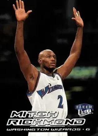 1999-00 Ultra #27 - Mitch Richmond - Washington Wizards 1999-00 Ultra #27 - Mitch Richmond - Washington Wizards