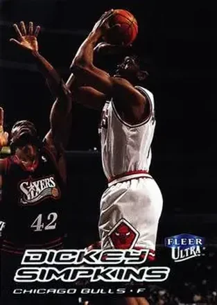 1999-00 Ultra #29 - Dickey Simpkins - Chicago Bulls