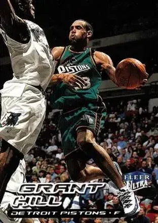 1999-00 Ultra #30 - Grant Hill - Detroit Pistons