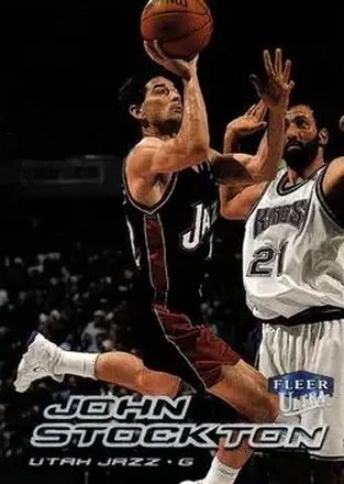 1999-00 Ultra #32 - John Stockton - Utah Jazz