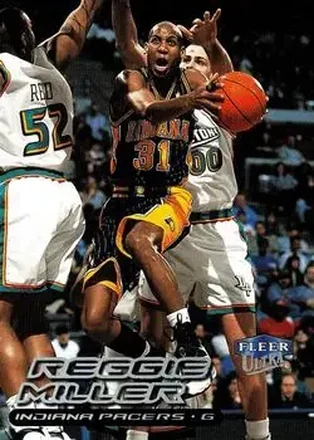 1999-00 Ultra #34 - Reggie Miller - Indiana Pacers