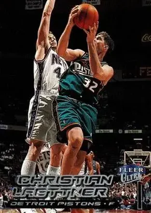 1999-00 Ultra #38 - Christian Laettner - Detroit Pistons 1999-00 Ultra #38 - Christian Laettner - Detroit Pistons