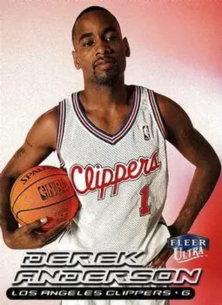 1999-00 Ultra #41 - Derek Anderson - Los Angeles Clippers 1999-00 Ultra #41 - Derek Anderson - Los Angeles Clippers