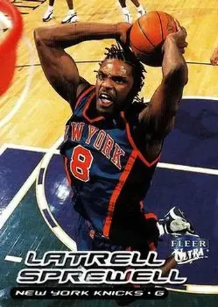 1999-00 Ultra #45 - Latrell Sprewell - New York Knicks