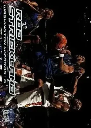 1999-00 Ultra #46 - Rod Strickland - Washington Wizards 1999-00 Ultra #46 - Rod Strickland - Washington Wizards