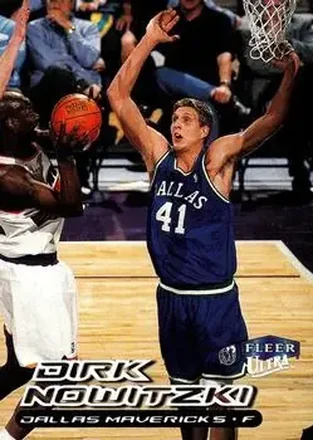 1999-00 Ultra #53 - Dirk Nowitzki - Dallas Mavericks