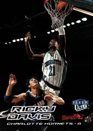 1999-00 Ultra #56 - Ricky Davis - Charlotte Hornets 1999-00 Ultra #56 - Ricky Davis - Charlotte Hornets