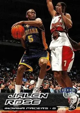 1999-00 Ultra #57 - Jalen Rose - Indiana Pacers