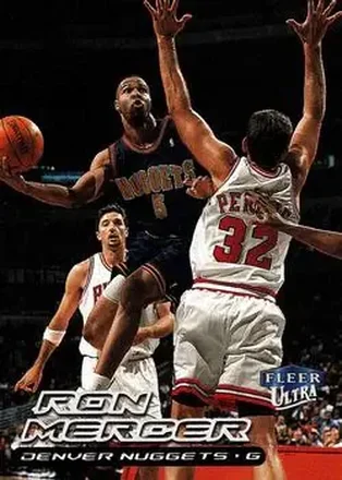 1999-00 Ultra #60 - Ron Mercer - Denver Nuggets 1999-00 Ultra #60 - Ron Mercer - Denver Nuggets
