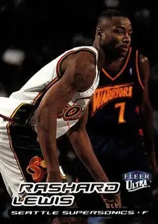 1999-00 Ultra #62 - Rashard Lewis - Seattle SuperSonics