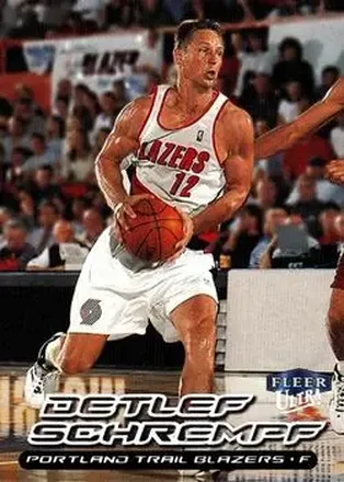 1999-00 Ultra #63 - Detlef Schrempf - Portland Trail Blazers 1999-00 Ultra #63 - Detlef Schrempf - Portland Trail Blazers