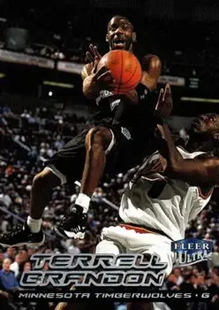 1999-00 Ultra #68 - Terrell Brandon - Minnesota Timberwolves 1999-00 Ultra #68 - Terrell Brandon - Minnesota Timberwolves