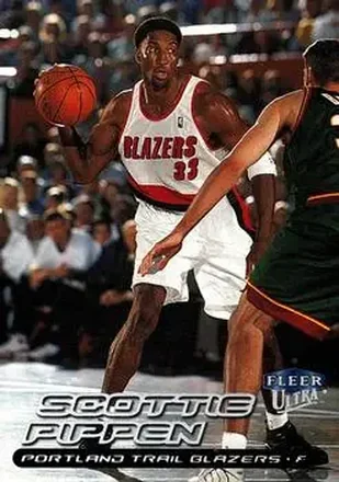 1999-00 Ultra #70 - Scottie Pippen - Portland Trail Blazers
