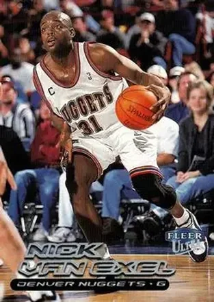 1999-00 Ultra #74 - Nick Van Exel - Denver Nuggets