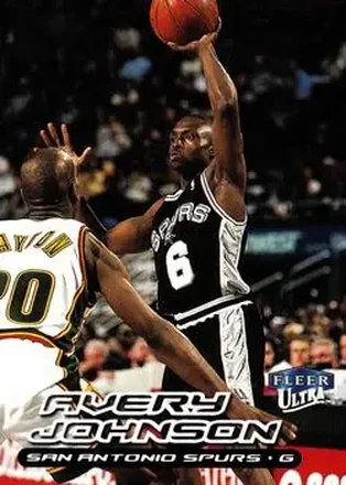 1999-00 Ultra #77 - Avery Johnson - San Antonio Spurs 1999-00 Ultra #77 - Avery Johnson - San Antonio Spurs