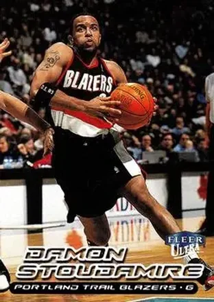 1999-00 Ultra #87 - Damon Stoudamire - Portland Trail Blazers