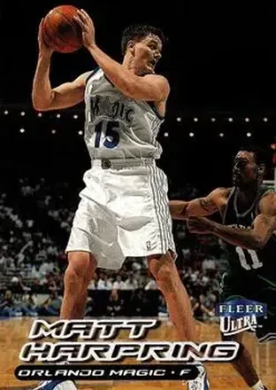 1999-00 Ultra #89 - Matt Harpring - Orlando Magic