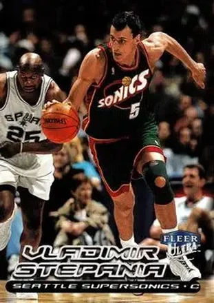 1999-00 Ultra #97 - Vladimir Stepania - Seattle SuperSonics