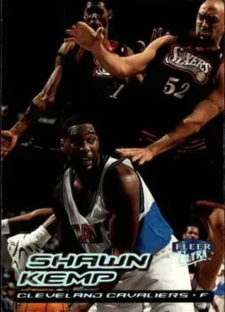 1999-00 Ultra #99 - Shawn Kemp - Cleveland Cavaliers 1999-00 Ultra #99 - Shawn Kemp - Cleveland Cavaliers