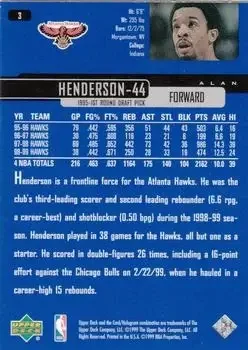 Back of Alan Henderson