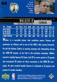 Back of Antoine Walker
