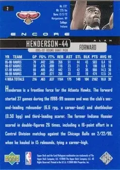 Back of Alan Henderson