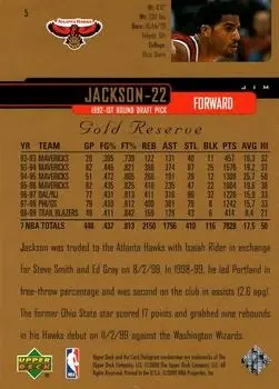 Back of Jim Jackson