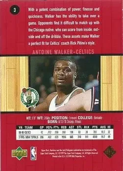 Back of Antoine Walker