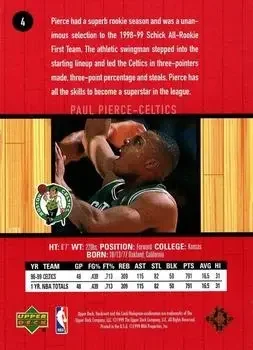 Back of Paul Pierce