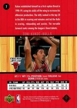 Back of Toni Kukoc