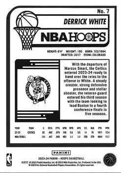 Back of Derrick White