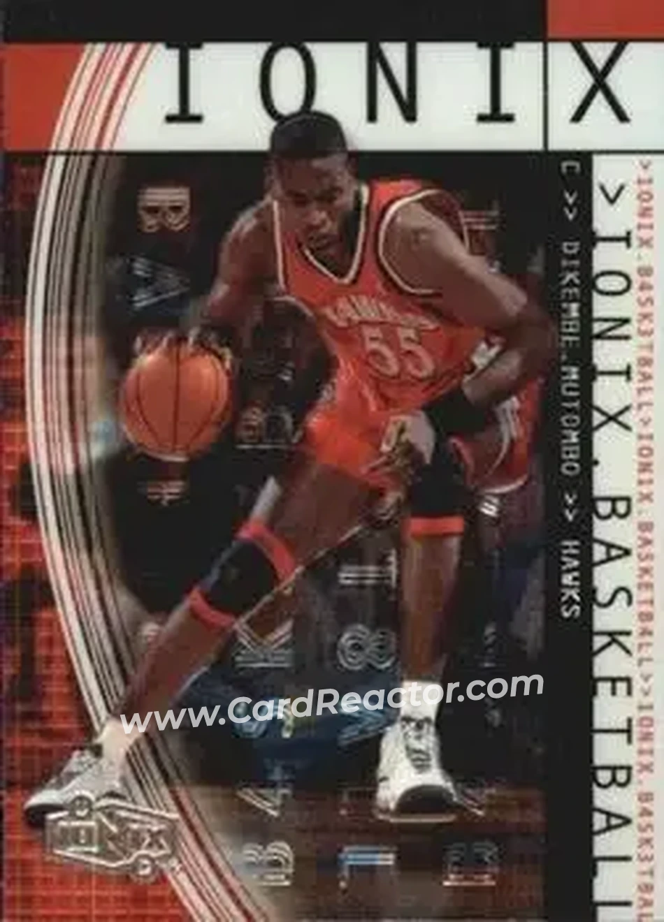 Front of Dikembe Mutombo