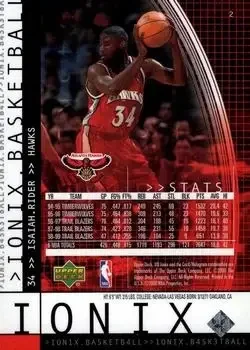 Back of Isaiah Rider