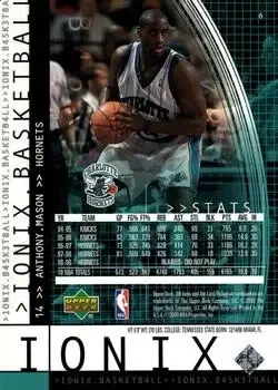 Back of Anthony Mason