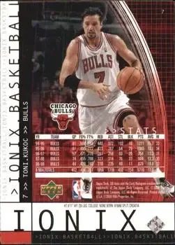 Back of Toni Kukoc